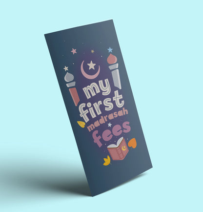 My First Madrasah Fee Card - Dark Version
