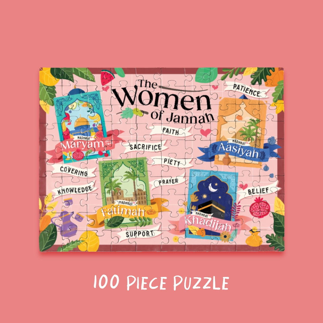 100 Piece Puzzle - The Four Women of Jannah